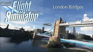 Scenic Views of London's Bridges and Iconic City Buildings. Make sure captions is on!