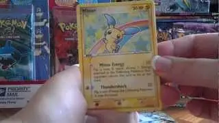 Opening 2 Pokemon EX Hidden Legends & 1 EX Team Magma v Team Aqua Booster Packs