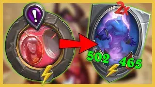 DOUBLE Arcane Behemoth THANK'S TO Doppelganger's Locket! | Hearthstone Battleground