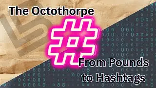 Pounds to Hashtags - the Octothorpe #words #hashtag #grammar