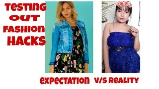 Testing Out Viral Fashion Hacks - By 5 MINUTE CRAFTS (Part-1)