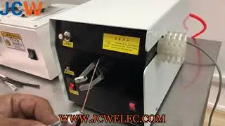 JCW-322 Cable Braid Shielding Brushing Twisting Machine Combination