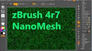 zBrush NanoMesh tileable textures