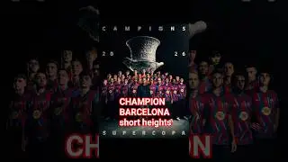 Barcelona CHAMPION final match short highlights #shortsviral #barcelona #spain #indonesia #india