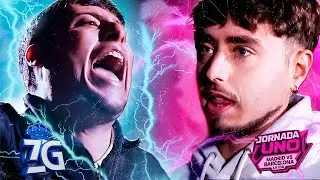 ARG VS KAOSS (El Cl&aacute;sico Del Freestyle: Madrid vs Barcelona - La ida) | 4TOS 🔪⚽️