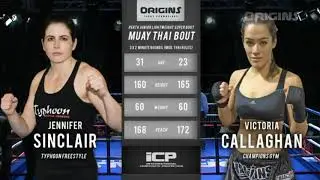 Origins 7: Victoria Callaghan vs Jennifer Sinclair [FULL FIGHT]