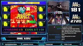 OMG KON! | PARANOIA EVOLUTION (3 PANEL) PFC AAA [DDR SOLO 2000]