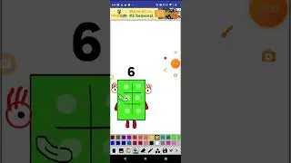 Making Numberblock 6 as Gummib&auml;r!