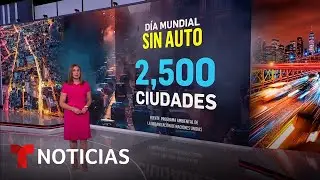 Celebran en 2,500 ciudades el D&iacute;a mundial sin auto | Noticias Telemundo