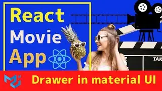 How to create Drawer in material UI #6 React Js Movie App