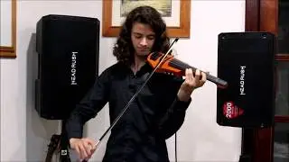 Steven Wilson- Drive Home solo (G. Govan) | ELECTRIC VIOLIN COVER | NS CR5, Headrush Pedalboard