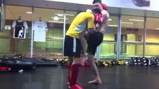 Basic Muay Thai Sweeps by Shawn from Impact MMA