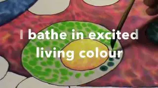 JEAN-BAPTISTE : Worlds Best Silk Painting Artist : RAINBOW HURRICANE
