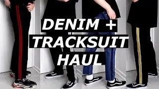 Denim + Tracksuit Haul 👖 | Hi Fi FNK, South Korean Streetwear | Gallucks