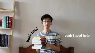 a book haul to cope with my existential crisis