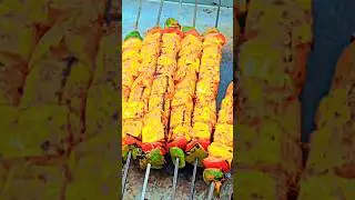 Starters Live In Outdoor Catering 😍🔥 #shorts #viral #paneertikka #chinesesnacks #yummy