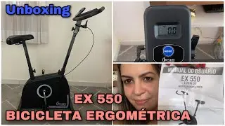 UNBOXING: Tudo sobre minha bicicleta ergométrica EX 550 DREAM FITNESS.