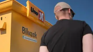 Uno X Svanemerkede vaskehaller har valgt glassfiber!