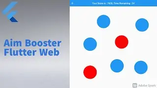 AimBooster Game - Flutter Web From SCRATCH