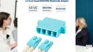 Review - Cable Matters 6-Pack, LC to LC UPC Quad OM3/OM4 Multimode Fiber Optic Adapter, O