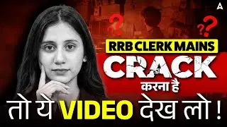 RRB Clerk Mains Hindi Preparation | Important Topics & Exam Strategy | By Jaya Ma'am