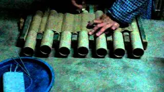 Working Inside A Firework Factory - Fusing The Firework Tubes Together By Hand
