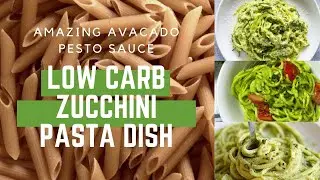 How To Make Low Carb Zucchini Pasta - Vegan + Gluten Free