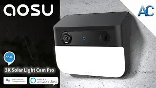 aosu 3K Solar Light Cam Pro | Sicurezza e Illuminazione in un unico prodotto