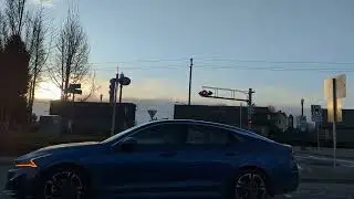 BNSF garbage with SD75 duo leading in Sumner WA