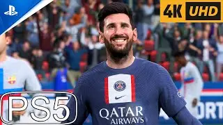 (PS5) The Most REALISTIC FIFA EVER ? FIFA 23 NEXT GEN PS5 Gameplay 4k- PSG VS REAL MADRID #fifa23