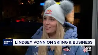 Olympic gold medalist Lindsey Vonn on skiing with business leaders, making a skiing comeback