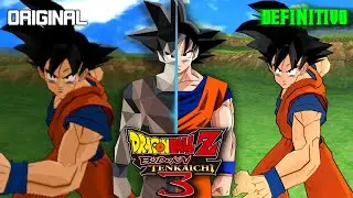 A MELHOR FORMA de jogar Dragon Ball Z: Budokai Tenkaichi 3 em 2025 ( PS2 vs Wii )