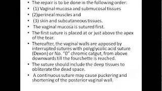 Episiotomy - OBG Nursing