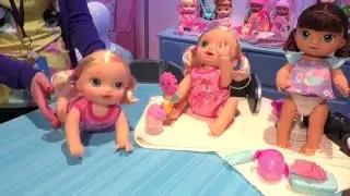 New!Crawling Baby Alive - Baby Go Bye Bye & Twinkles and Tinkles