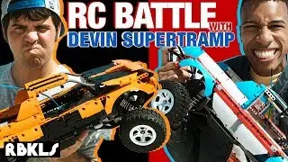 LEGO RC Car Challenge w/ DevinSuperTramp!  &ndash; REBRICKULOUS