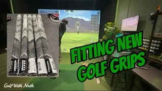 How to fit new golf grips re-grip 