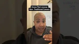 Drone Pilot License - Non Traditional Careers ✈️ #drone #dronepilot #dronevideo #faapart107