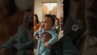 Успокаивающий клоун-малыш #aitrendingvideo #aibaby #aiclown