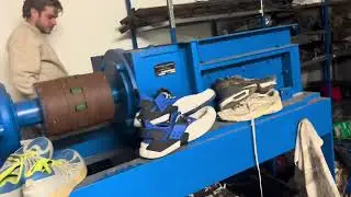 shredding 100's sneakers