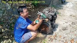 Xe tăng hết thuốc chữa.yanmar 4T94