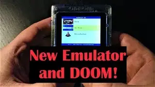 ODROID-GO Firmware Update Tutorial and Gameplay (now with ColecoVision & DOOM!)