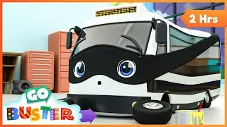 Naughty Bandit! 🚌 | GO BUSTER! | Super Kids Cartoons & Songs | MOONBUG KIDS