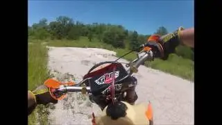 2000 KTM 300 EXC Test Ride with GoPro Hero 2 Chest Cam