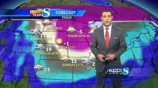 Videocast: Wind chill advisory, warning for Iowa