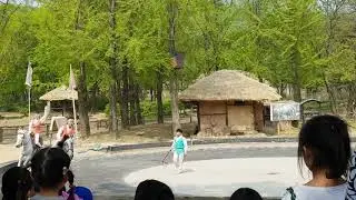 Korean Folk Village Equestrian Feats