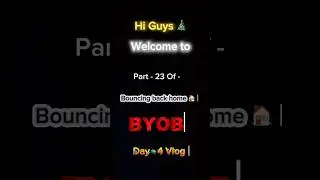 Part - 23 - Byob - 🧨 #Clothingbrand#Startup#Christ#Hello#Travel#Struggle#Surviving#minivlog#Railway