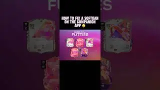 How to fix a soft ban on the FC25 companion app.