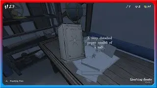 Blue Prince - Paper Safe Code Drafting Studio