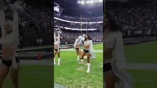 ▶️ Raiderettes Amped Up 🤍🖤 Las Vegas Raiders NFL Football