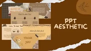 PPT Aesthetic | PPT Vintage | Free Template Power Point